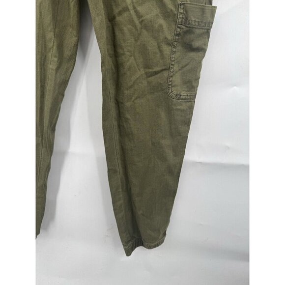 Sonoma Mid Rise Tapered Jogger Pant Women 4 Green Grunge Skater Granolagirl NEW - Picture 8 of 9